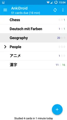 AnkiDroid android App screenshot 1